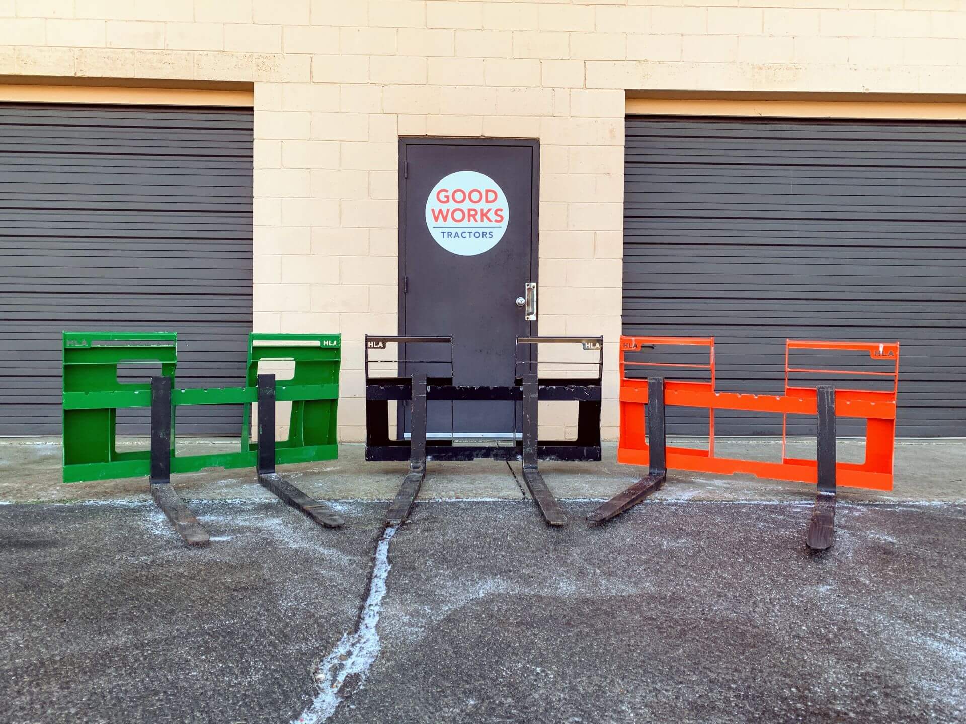 2,000 Lb Standard Duty Pallet Forks