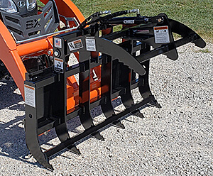 Worksaver SCG-48SS Mini Tine Grapple