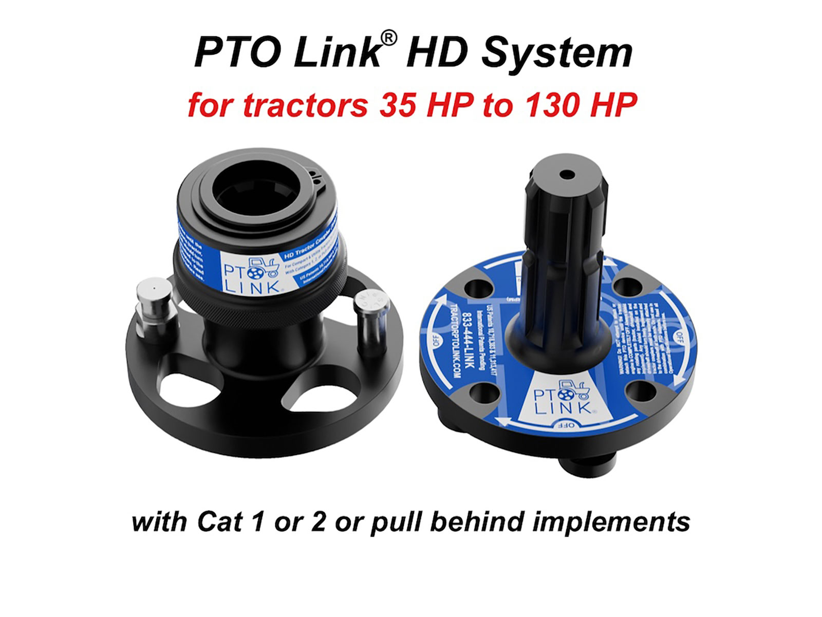 PTO Link HD for Tractors with 35-130 horsepower