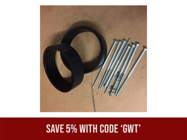Dual Wheel Spacer Adapter Kit For John Deere 1025R