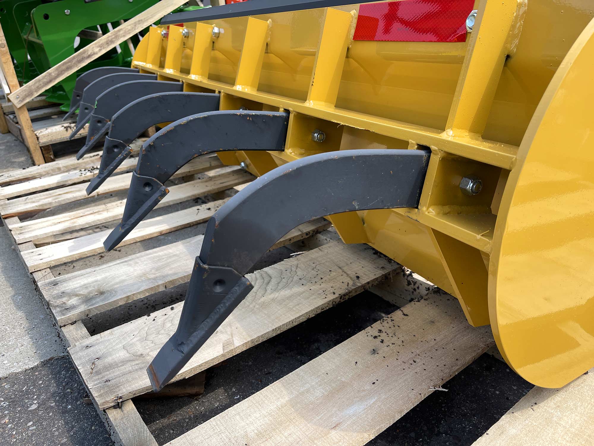 Ripper Shank on Rollover Box Blade