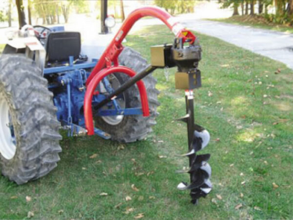 Worksaver 720 Series Heavy Duty 3-Point Post Hole Digger
