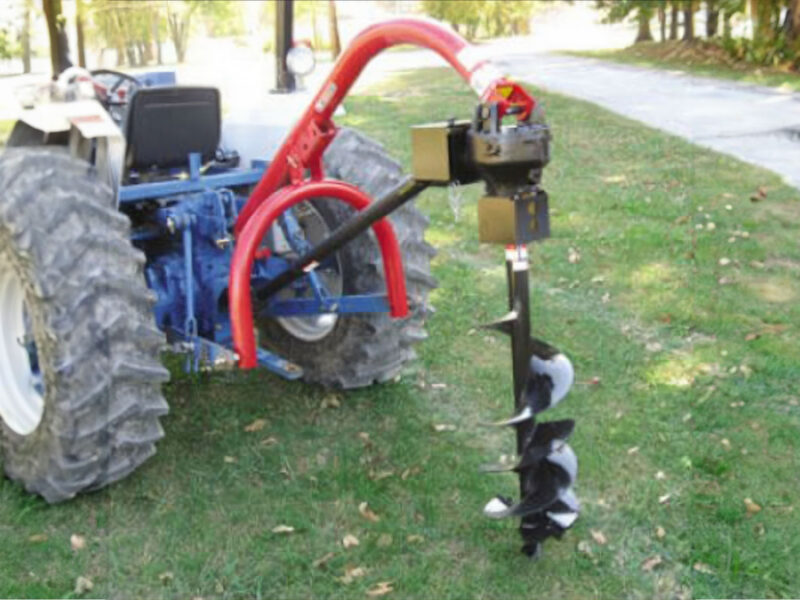 Worksaver 720 Series Heavy Duty 3-Point Post Hole Digger