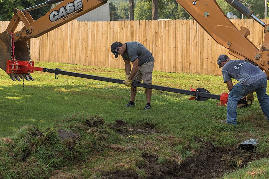Battle Armor Culvert Cleaner Set Up