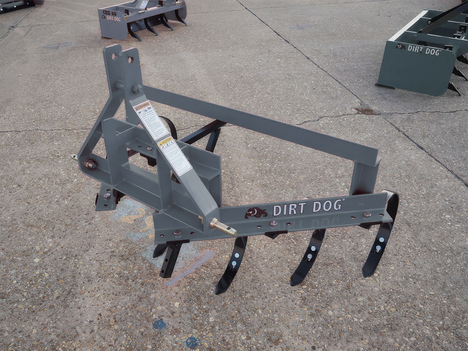 3-Point Single Row Cultivator by Dirt Dog