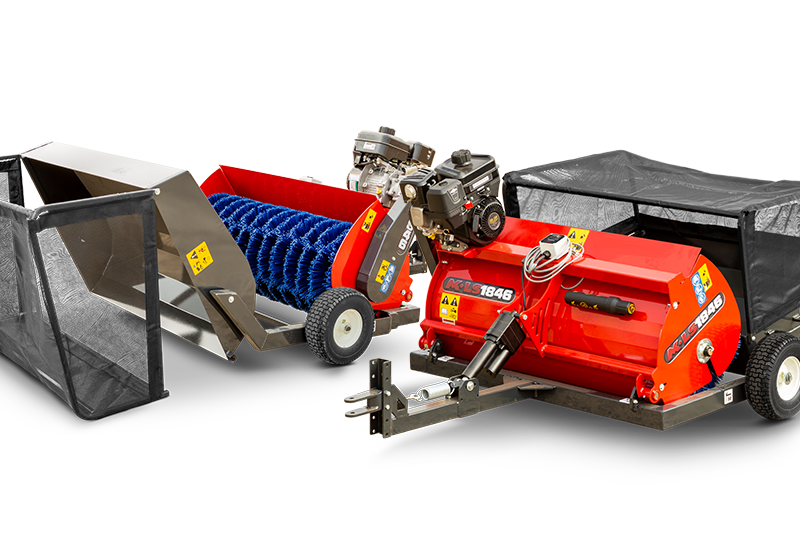 Pull Behind Lawn Sweeper by MK Martin