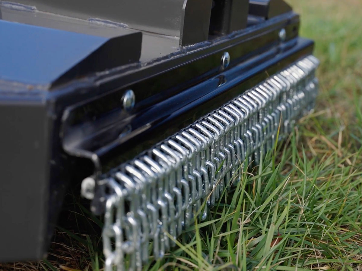 Chain Guard on IronCraft Standard Duty Brush Hog