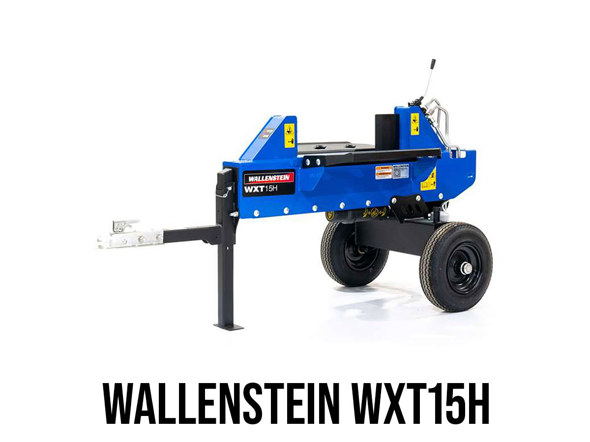Wallenstein EXT15H 15 Ton Log Splitter, Left View