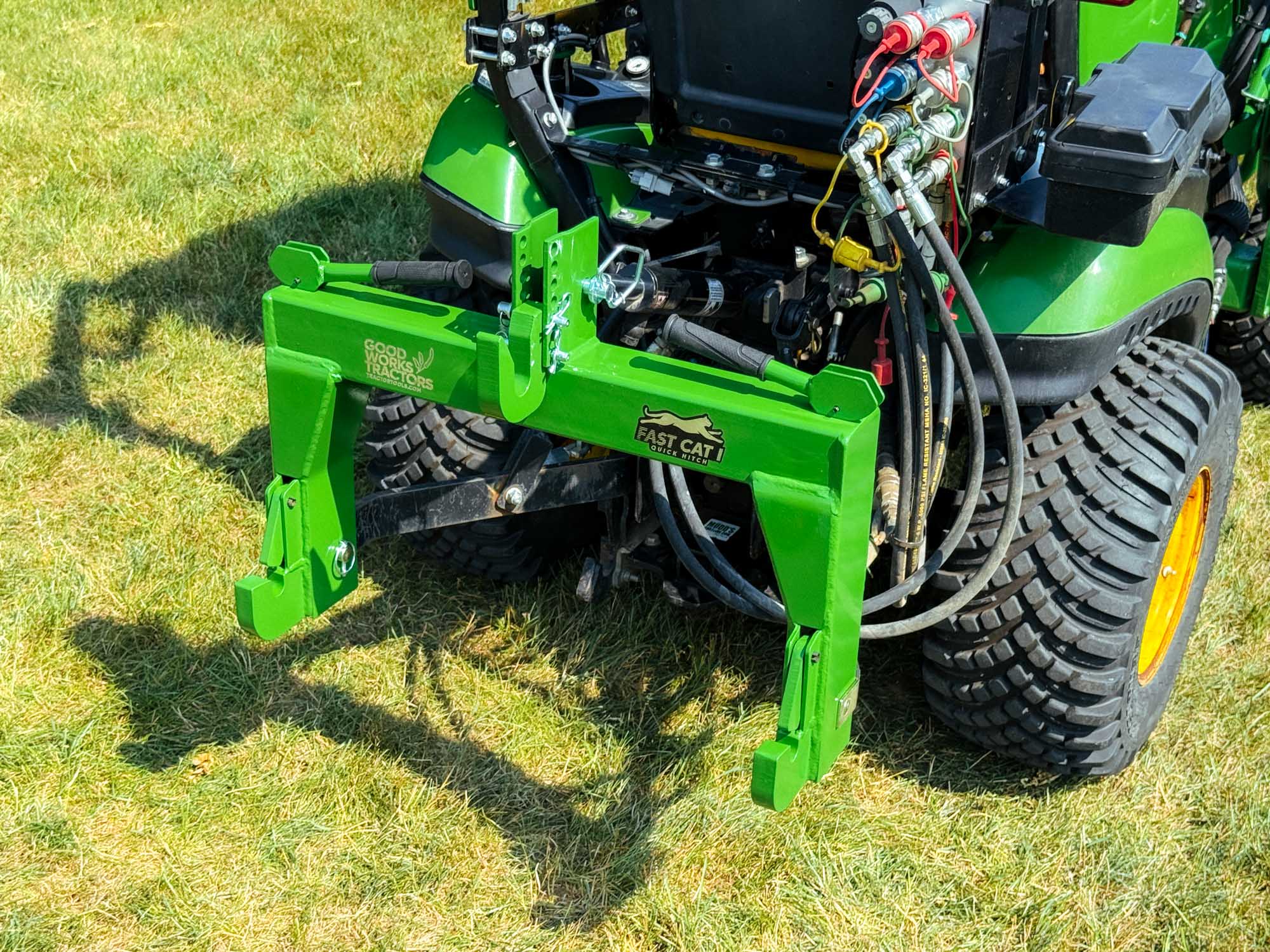GWT Fast Cat I Quick Hitch in Green