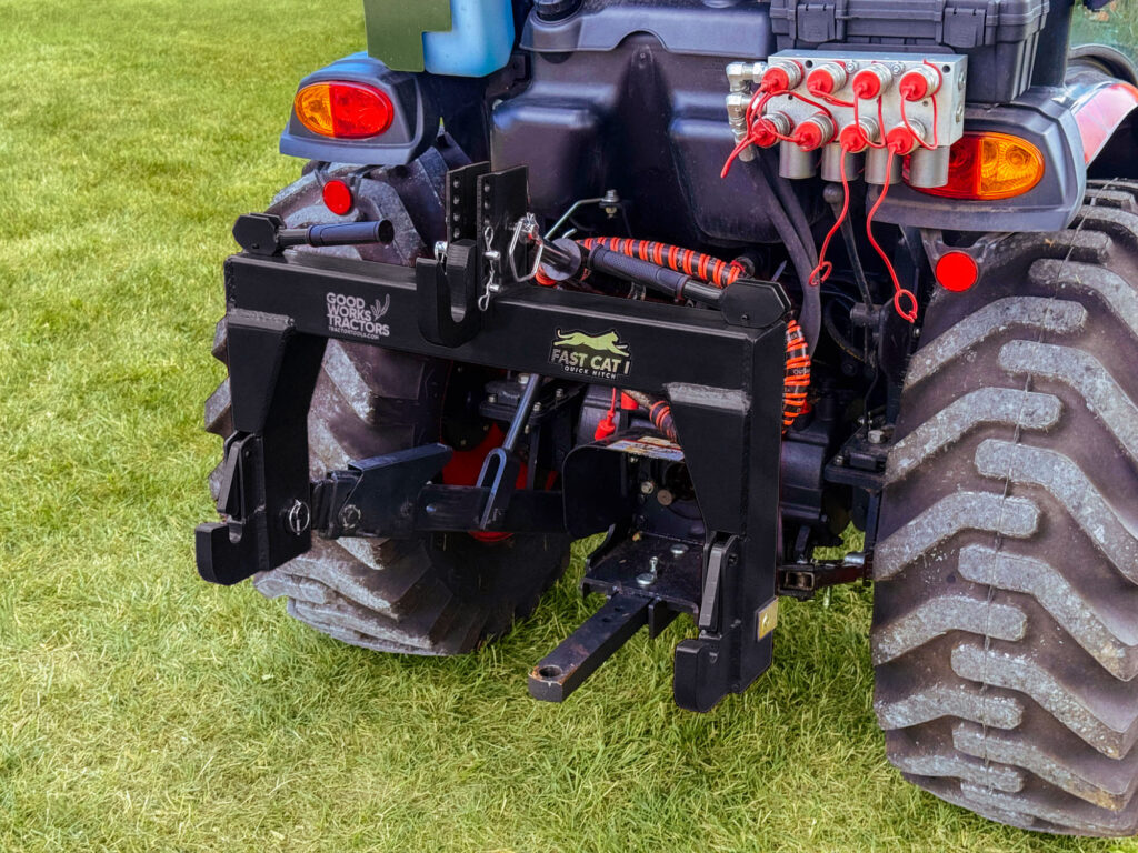 GWT Fast Cat I in Black (3-Point Quick Hitch)