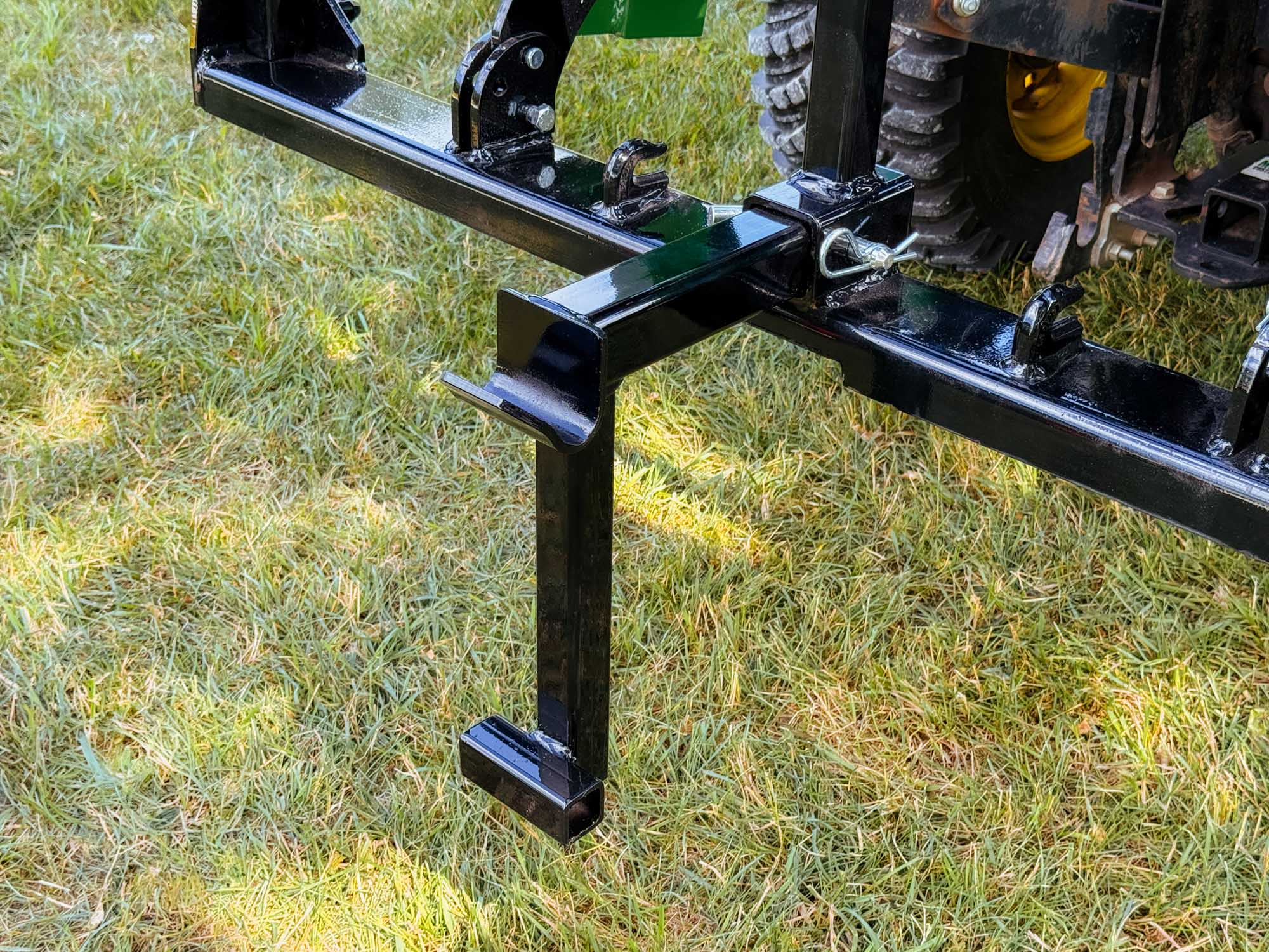 GWT Single Trash Can Hauler in Black