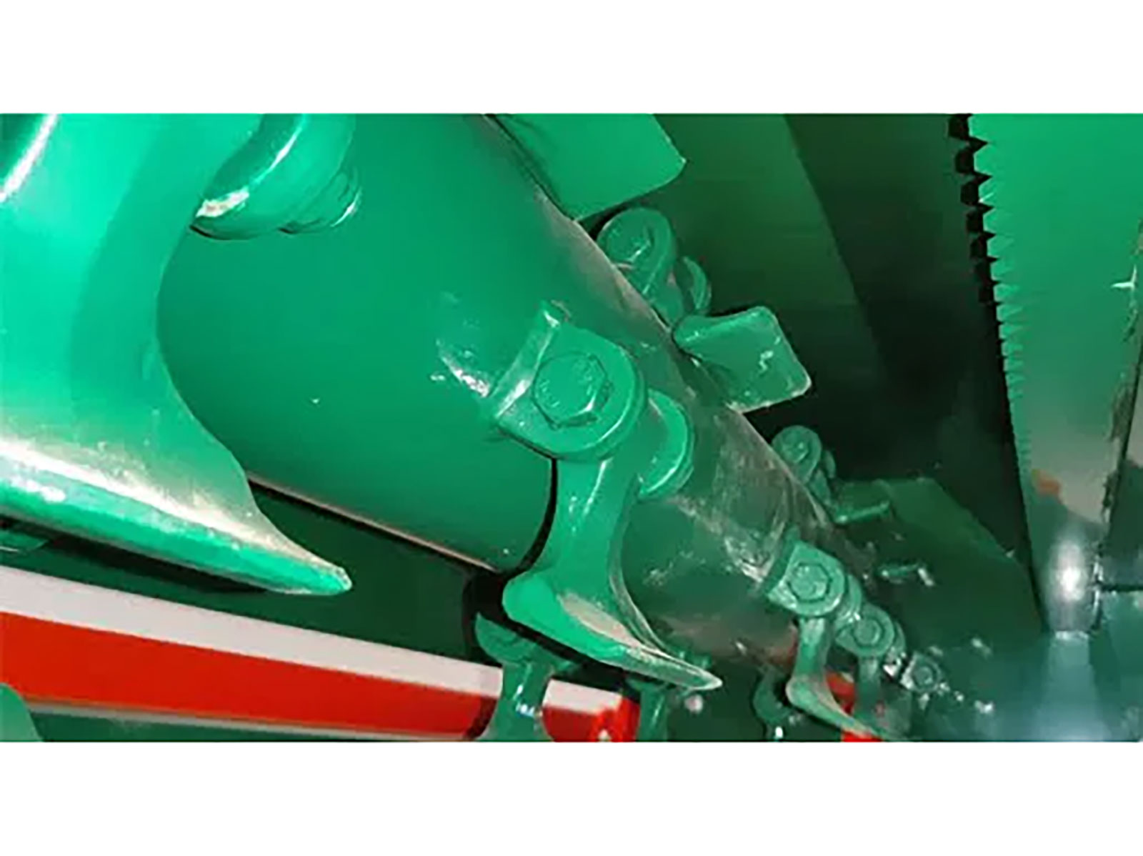 Large Diameter Rotor with Cast Hammer Blades